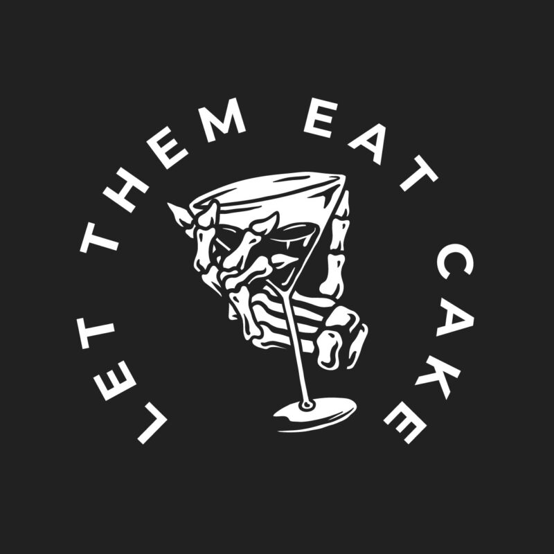 Let Them Eat Cake Illustration