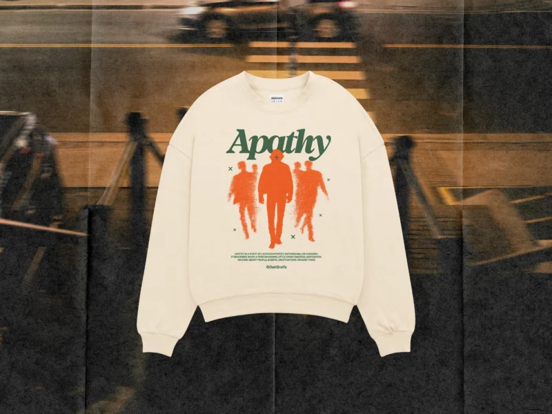 Apathy Sweatshirt Mockups