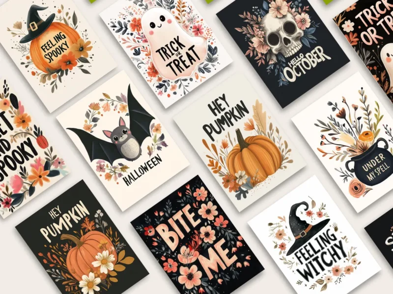 Spooky Halloween Wall Art